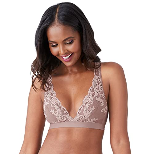 Wacoal Damen 810322 Plunge-BH, Undurchsichtige, Cafe au Lait, Medium von Wacoal