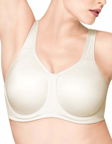 Wacoal Damen Bügel Sport BH, Weiß, 80FF von Wacoal