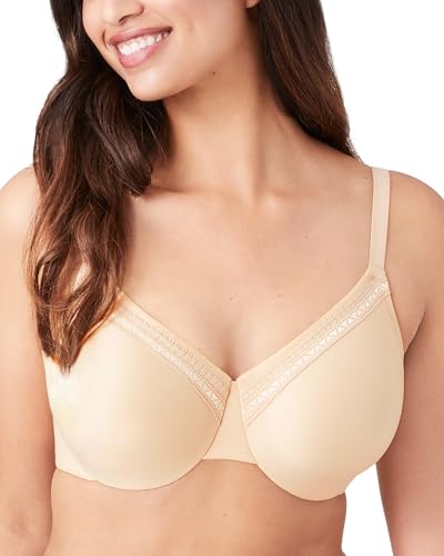 Wacoal Damen Perfect Primer Underwire Bra BH mit voller Abdeckung, Undurchsichtige, Sand, 95G von Wacoal