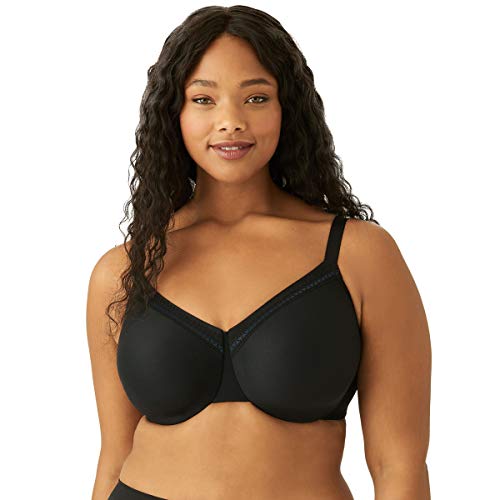 Wacoal Damen Perfect Primer Bügel 855213 Halbschalen BH, schwarz, 75G von Wacoal