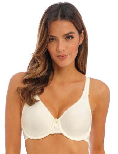 Wacoal Damen Übergröße Volle Figur Basic Beauty Bügel BH, elfenbeinfarben, 95H von Wacoal