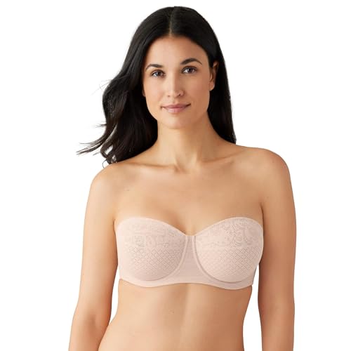 Wacoal Damen Visual Effects Trägerloser Minimizer Geformter BH, Sand, 90D von Wacoal