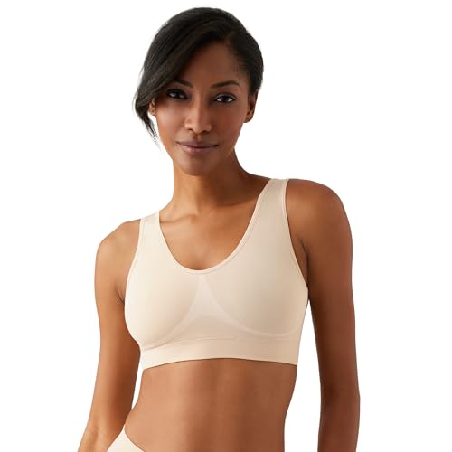 Wacoal Women's B-Smooth Bralette with Removable Pads, Natural Nude, 38 von Wacoal