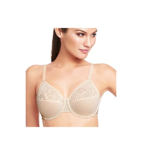 Wacoal Women's Visual Bra Minimizador De En feitos Visualvisual Effects Minimizer BH, Sand, 95D von Wacoal