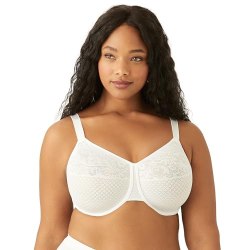 Wacoal Women's Visual Effects Minimizer Bra,White,34D von Wacoal