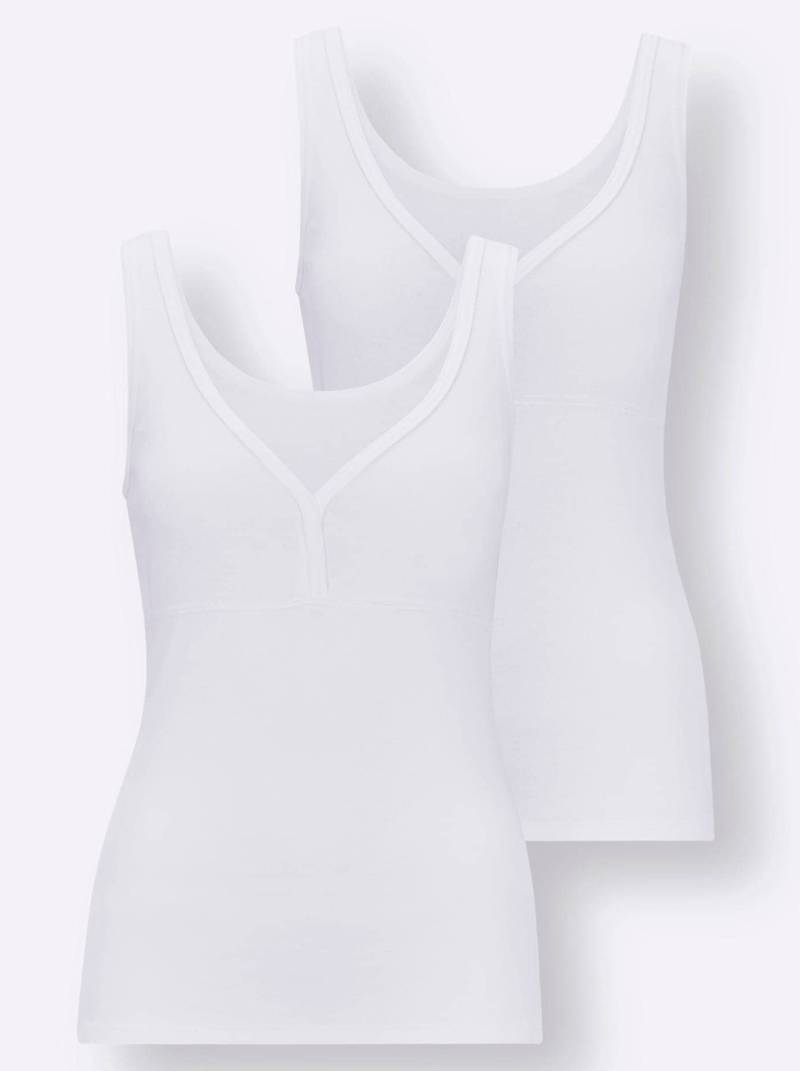 wäschepur BH-Hemd 2-Stück-Packung, 2 Stk. tlg. von Wäschepur