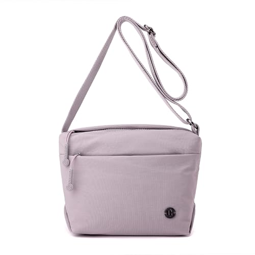 Wafybsre Kleine Cross Body Taschen für Frauen Leichte Nette Mini Reise Geldbörse Schulter Handtaschen Alltag Tasche (Lavendel) von Wafybsre