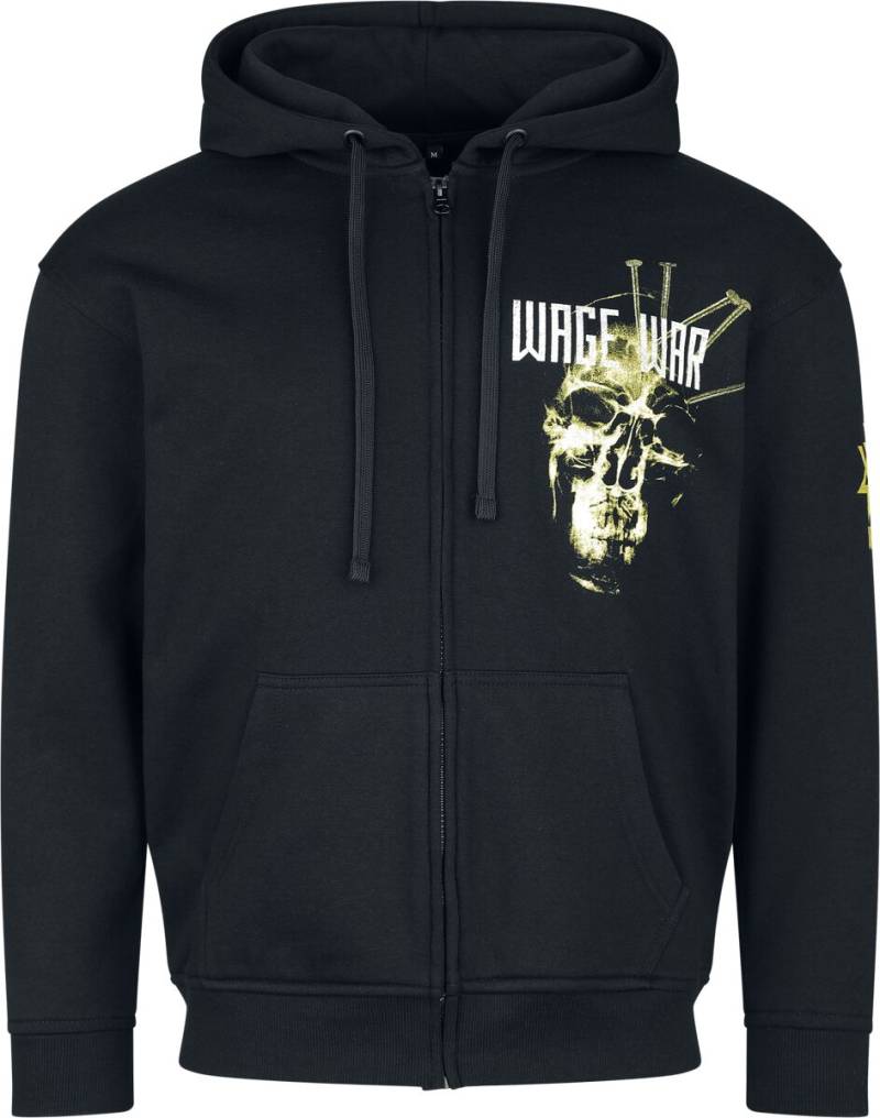 Wage War XRayNail5 Kapuzenjacke schwarz in S von Wage War