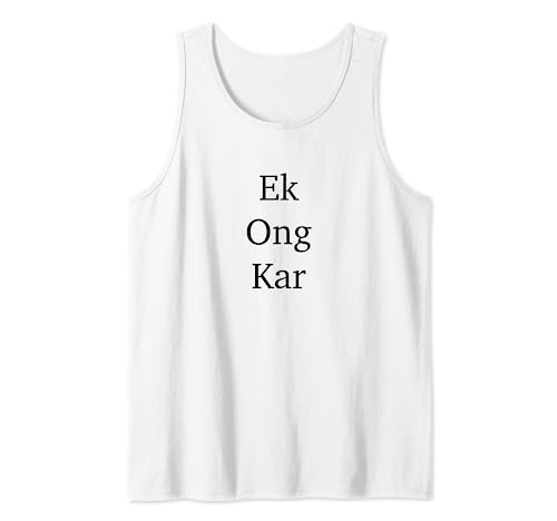 Kundalini Yoga Mantra Ek Ong Kar Waheguru Wisdom Tank Top von Waheguru Wisdom