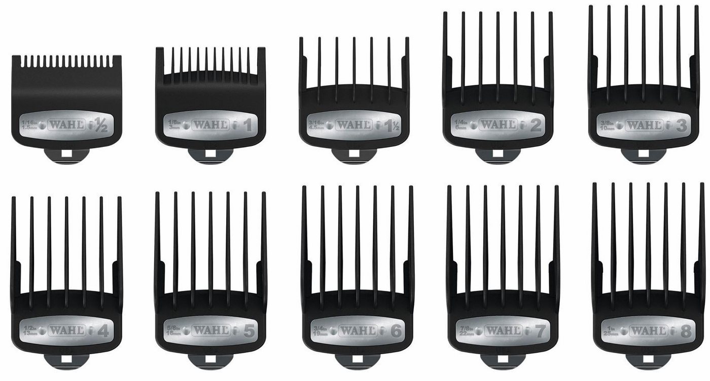 WAHL GmbH Ersatzscherteile Wahl Premium-Schneidsätze mit Polybeutel - Premium-Aufsatzkämme-Set., 10 St. WAHL GmbH Ersatzscherteile Wahl Premium-Schneidsätze mit Polybeutel - Premium-Aufsatzkämme-Set., 10 St. von WAHL GmbH