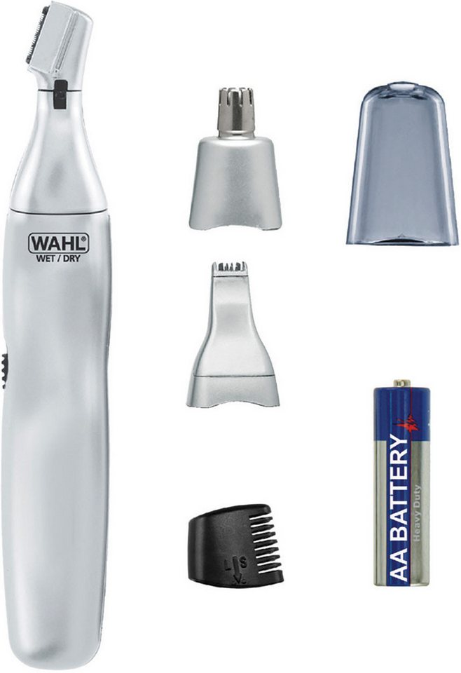 Wahl Nasen- und Ohrhaartrimmer 3 in 1 Trimmer, 5-teiliges Trimmer Set von Wahl