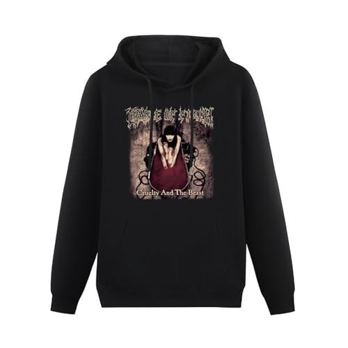 Cradle of Filth Cruelty and The Beast Men Cartoon Hoodie Unisex Sweatshirt Casual Pullover Hooded Black XL von Wahre