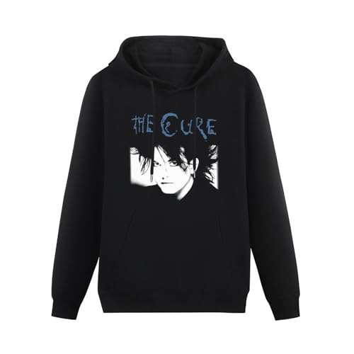 Cure Robert Smith Men Cartoon Hoodie Unisex Sweatshirt Casual Pullover Hooded Black XXL von Wahre