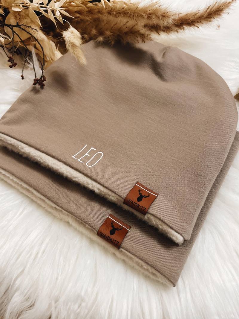 Gefütterter Winter Loop-Schal Für Babys + Kleinkinder von Waidkitz