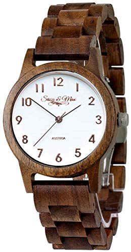 Waidzeit SW03A Quarzuhren Holz Armbanduhren von Waidzeit