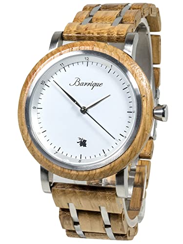 Waidzeit UW01W Grapevine Uhr Herrenuhr Holz Holz 0 bar Analog braun von Waidzeit