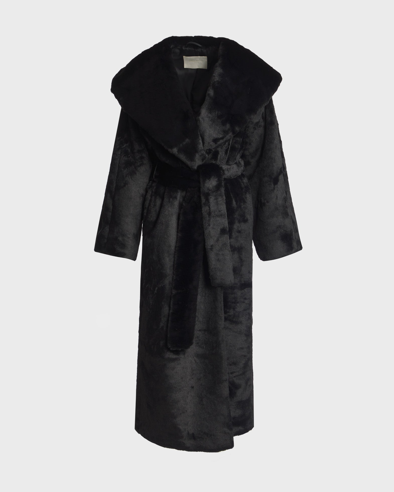 Wakakuu Icons Coat Paris Faux Fur Black von Wakakuu Icons