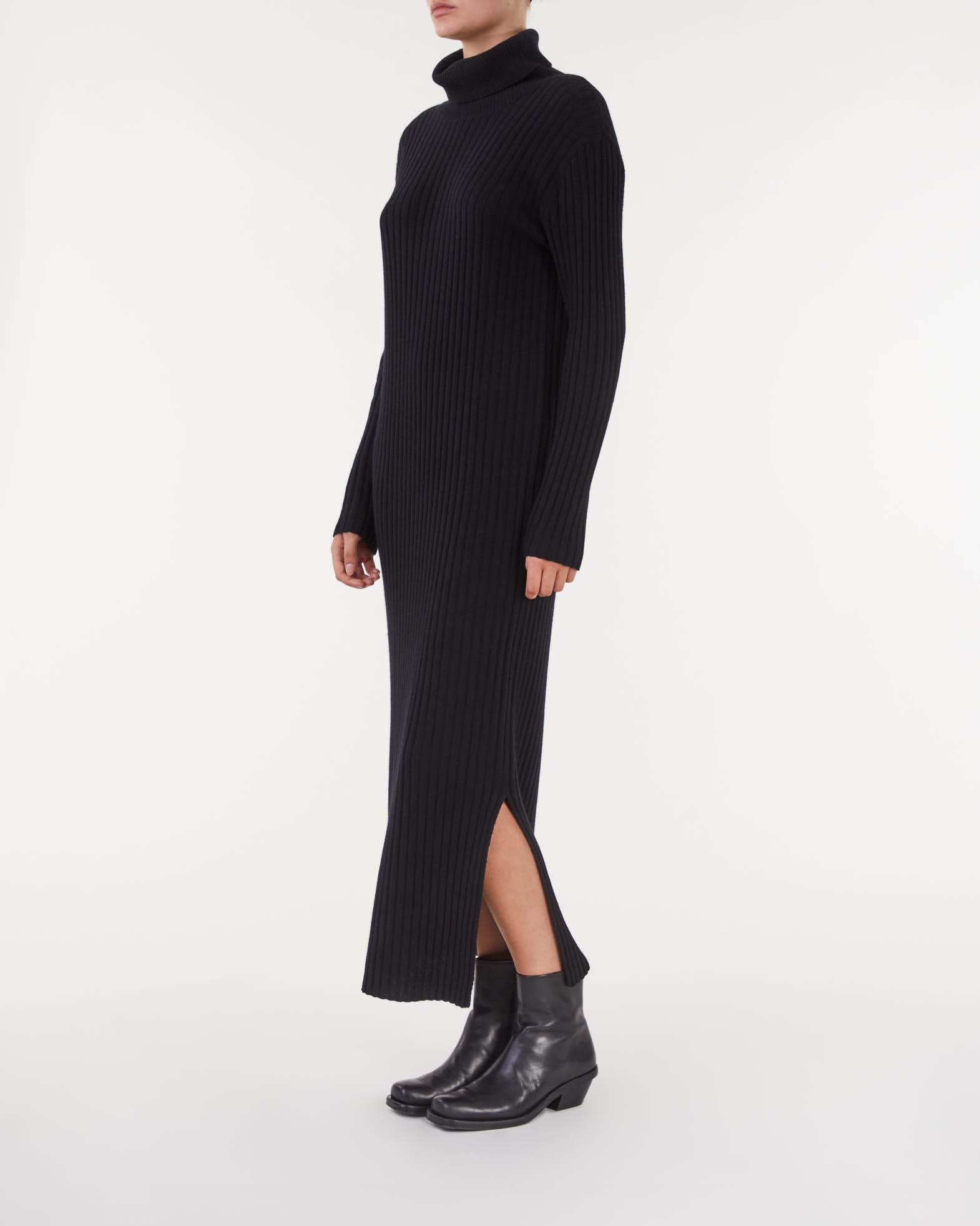 Wakakuu Icons Dress Emilia Ribbed Black Wakakuu Icons Dress Emilia Ribbed Black von Wakakuu Icons