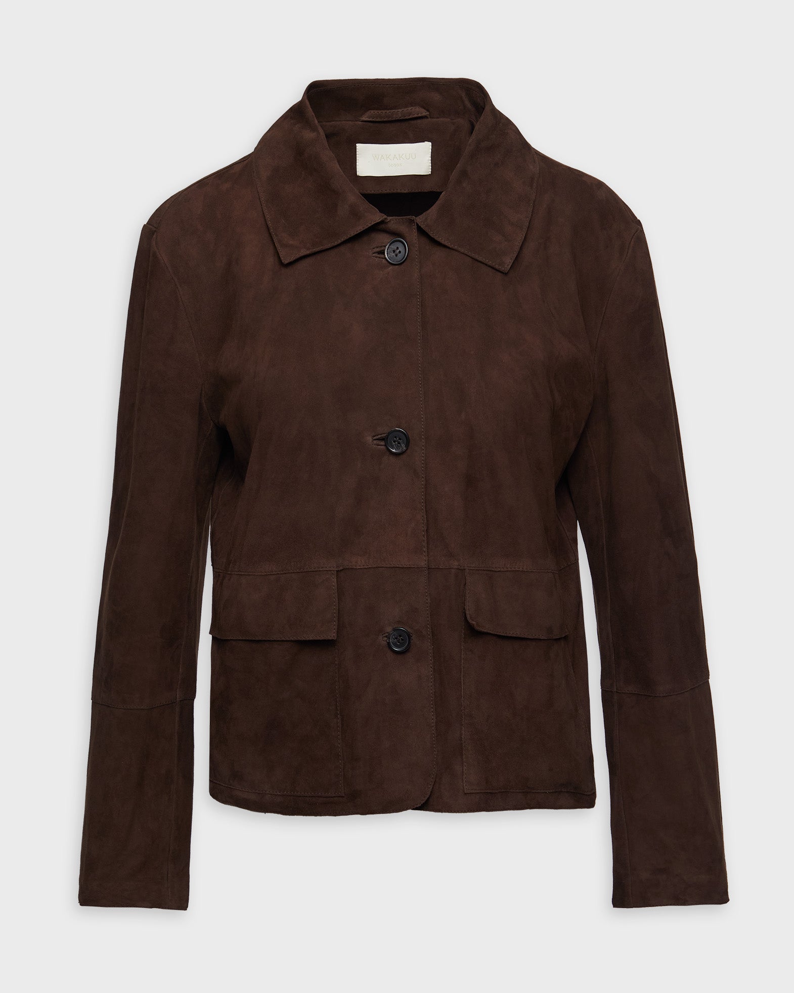 Wakakuu Icons Jacket Coco Suede Dark brown Wakakuu Icons Jacket Coco Suede Dark brown von Wakakuu Icons