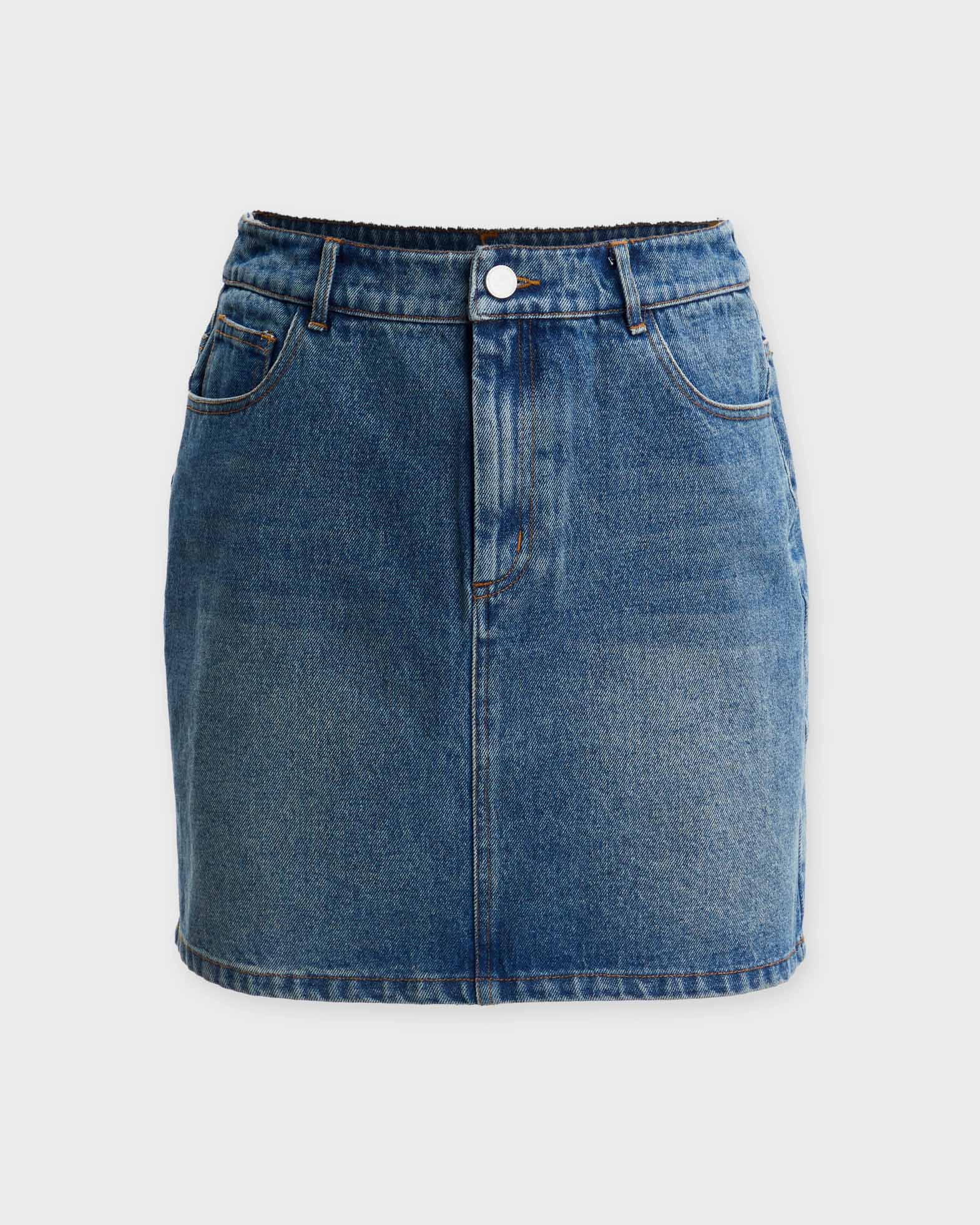 Wakakuu Icons Skirt Cleo Denim Blå Wakakuu Icons Skirt Cleo Denim Blå von Wakakuu Icons