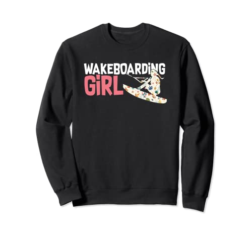 Wakeboarding Girl | Wakeboard Wassersport | Wakeboarder Sweatshirt Wakeboarding Girl | Wakeboard Wassersport | Wakeboarder Sweatshirt von Wakeboarding Girl Wakeboard Water Sports Gift