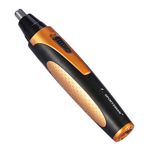 Gesichtshaartrimmer für Männer, Ohrhaarschneider Set mit eingebautem Akku, Nasenhaarschneider für einfache Reinigung von Wakects