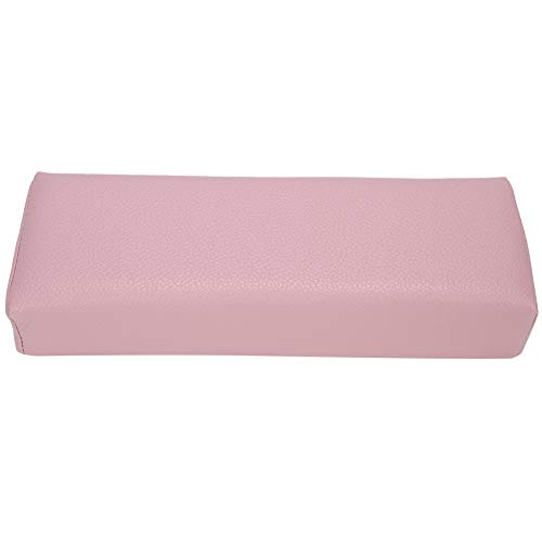 Wakects Professionelle Nagelkunst Handruhe PU Leder Maniküre Kissen, Ergonomisches Design für Salon -Hausgebrauch (Rosenate) von Wakects