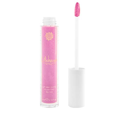 Wakeup Cosmetics - Lip Immediate Plumping Gloss, aufpolsternder Lipgloss mit Hyaluronsäure, Farbe Maera von WAKE UP COSMETIC MILANO