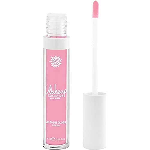 Wakeup Cosmetics - Lip Shine Gloss, farbiger Lippgloss mit SPF 20, Farbe Red Cedar von WAKE UP COSMETIC MILANO