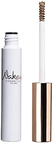 Wakeup Cosmetics Milano - Augenbrauen-Mascara, Gel-Textur, zum Kämmen, Fixieren und Definieren der Augenbrauen, Farbe 04 Beige Braun von Wakeup Cosmetics Milano