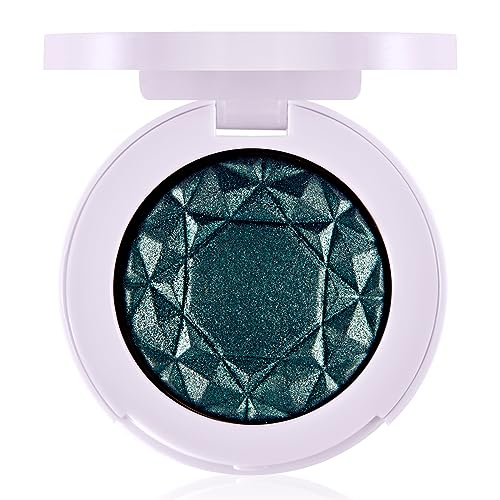 Wakeup Cosmetics - Color Era Eyeshadow, Ultra sensorischer Lidschatten mit metallischem oder satiniertem Finish, doppelt verwendbar, nass & dry, Farbe 02 Deep Emeraude von Wakeup Cosmetics Milano