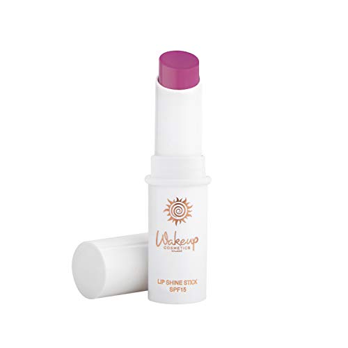 Wakeup Cosmetics - Lip Shine Stick SPF15, Pflegender farbiger Lippenbalsam mit SPF 15, Farbe Pink Spring von WAKE UP COSMETIC MILANO