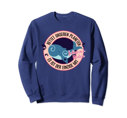 Rettet die Wale Schweinswal Mädchen schützen Tierschutz Sweatshirt Rettet die Wale Schweinswal Mädchen schützen Tierschutz Sweatshirt von Wal Geschenke für Tierschützer und Umweltschützer