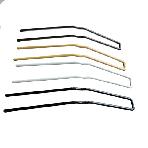 WalBryka Haarnadeln in U-Form, Haarknoten aus Metall, mit tragbarer Box, Haar-Accessoires für Frauen 7.6cm (24 Stück Braun von WalBryka