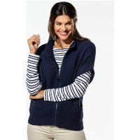 Baumwoll-Zip-Strickweste Baumwoll-Zip-Strickweste von Walbusch