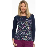 Baumwollshirt Blumenwiese von Walbusch