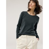 Baumwollshirt Satindetail Baumwollshirt Satindetail von Walbusch