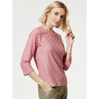 Baumwollshirt Strukturmuster von Walbusch