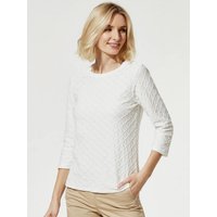 Baumwollshirt Strukturmuster von Walbusch