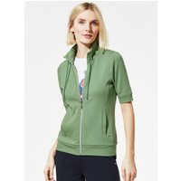 Baumwollstretch Jacke Halbarm von Walbusch