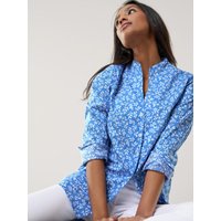 Extraglatt-Bluse Kelchkragen von Walbusch