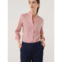 Extraglatt-Bluse Kelchkragen von Walbusch