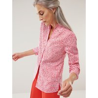 Extraglatt-Bluse Kelchkragen von Walbusch