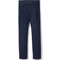 Extraglatt Flex-Bundfaltenjeans von Walbusch