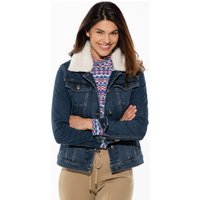Jeansjacke Teddykragen von Walbusch