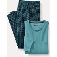 Jersey Flanell Pyjama Minimal von Walbusch