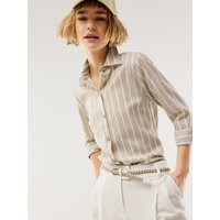 Klima-Bluse Edel-Leinen von Walbusch