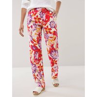 Leinenmixhose Flowers von Walbusch
