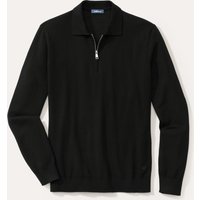 Polo-Pullover Merino Extrafein von Walbusch