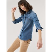 Power Stretch Jeansbluse Power Stretch Jeansbluse von Walbusch